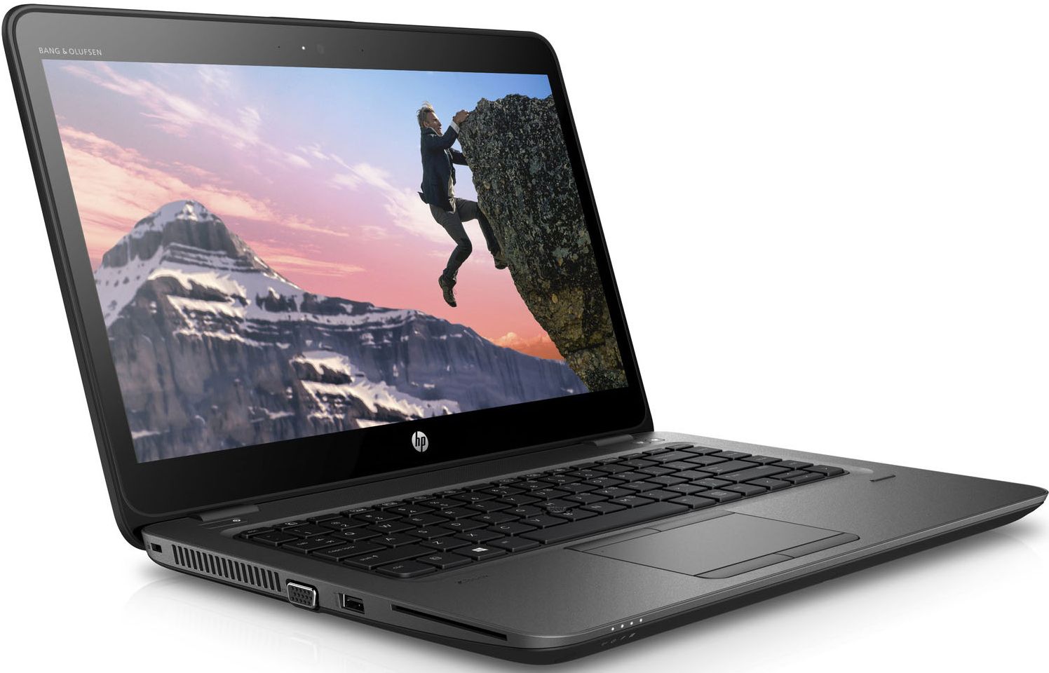 HP HP ZBook 14U G4 Mobile Workstation Laptop 14" - Intel Core i7-7500U 2.7GHz - 8GB - 256GB - Black - 14 Inch - Good - New Battery by HP - Refurbished - Good condition - Image 2