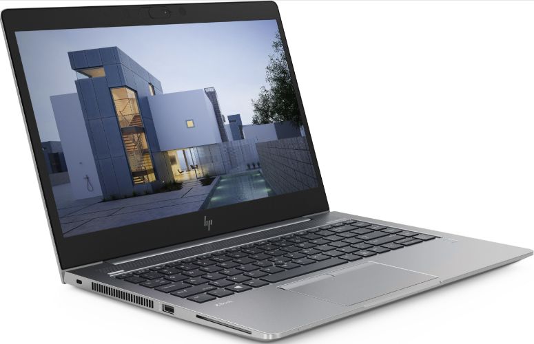 HP HP ZBook 14u G5 Mobile Workstation Laptop 14" - Intel Core i7-8550U 1.8GHz - 16GB - 512GB - Silver - Like New - New Battery by HP - Refurbished - Like New condition - Image 2