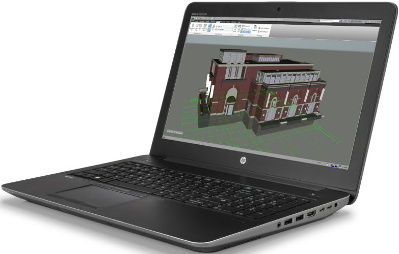 HP ZBook 15 G3 Mobile Workstation Laptop 15.6" - Black - Intel Xeon E3-1545M v5 2.9GHz - 32GB RAM - 512GB by HP - Image 3