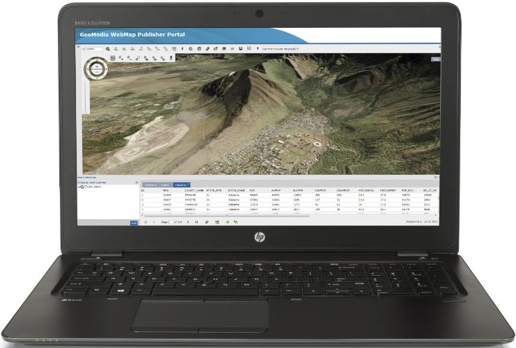 HP ZBook 15u G5 Mobile Workstation Laptop 15.6" - Black - Intel Core i7-8650U 1.9GHz - 16GB RAM - 256GB by HP - Refurbished - Very Good condition - US$328.98