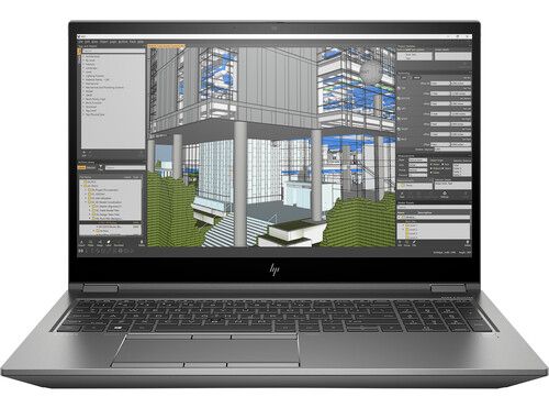 HP ZBook Fury 15 G7 Mobile Workstation 15.6" - Grey - Intel Core i7-10850H 2.7GHz - 64GB RAM - 512GB by HP - Refurbished - Like New condition