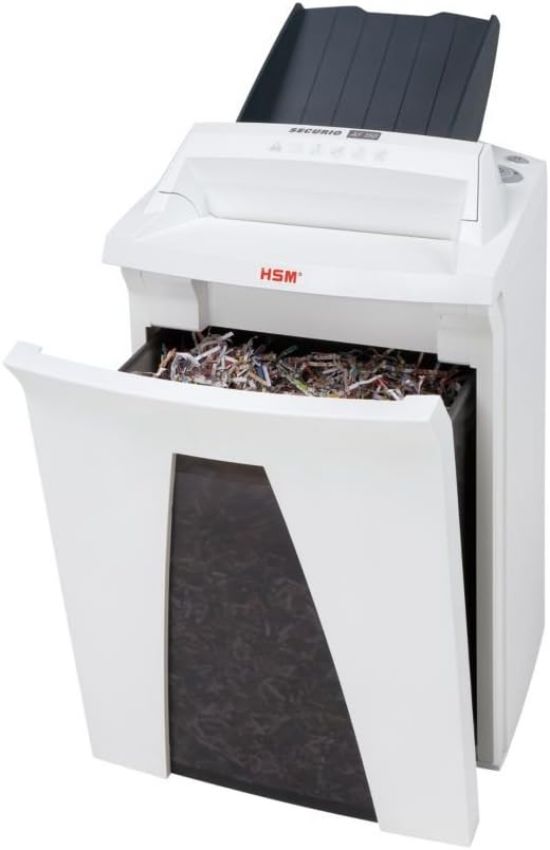 HSM HSM Securio AF150c Level P-5 Auto Feed Shredder - White by HSM - Image 3