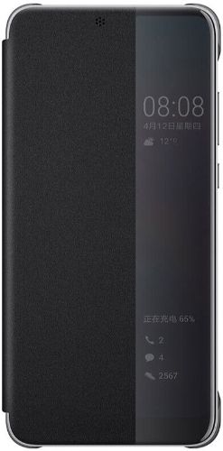 Huawei Smart View Flip Phone Case Cover for P20 Pro - Black by Huawei - Refurbished - Brand New condition - CA$45.99