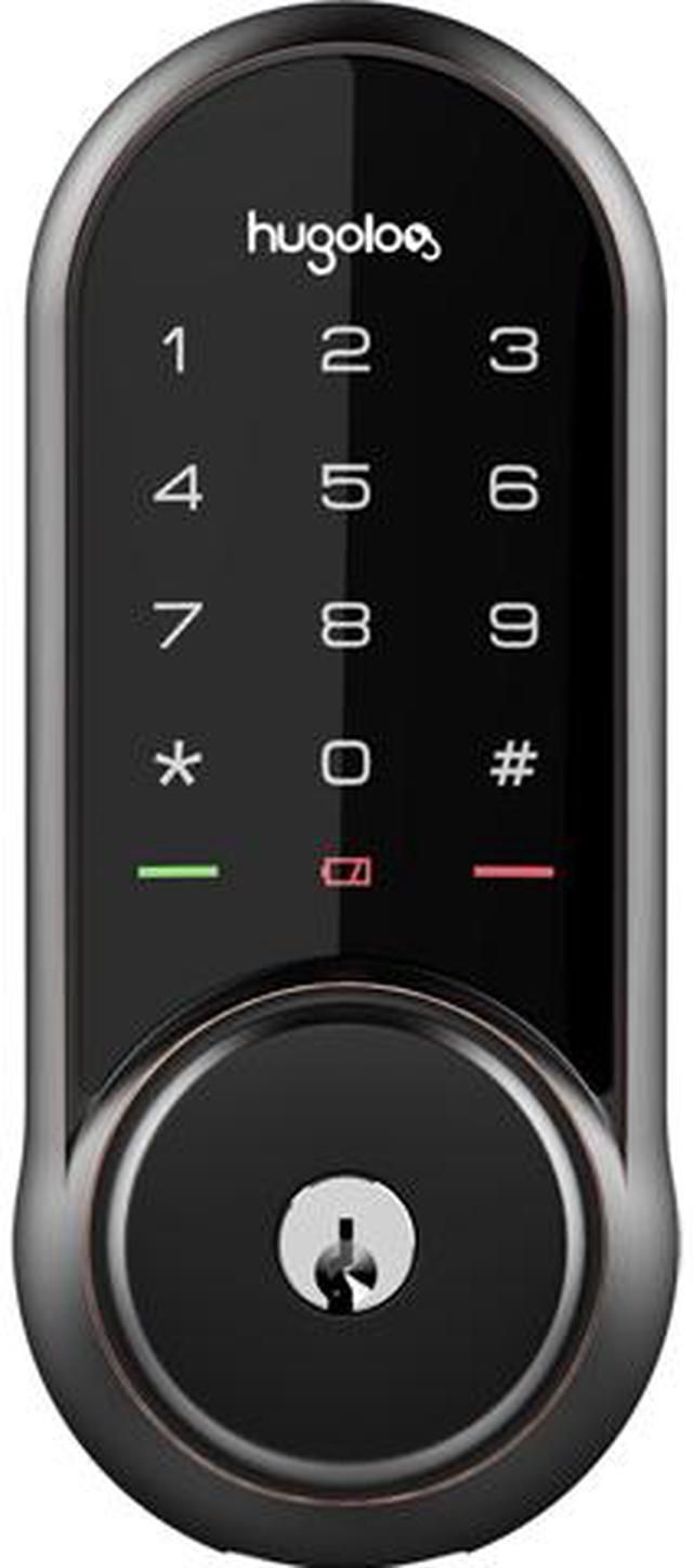 Hugolog HU03 Touchscreen Smart Lock Deadbolt - Rubbed Bronze by Hugolog - Refurbished - Very Good condition - US$35.79