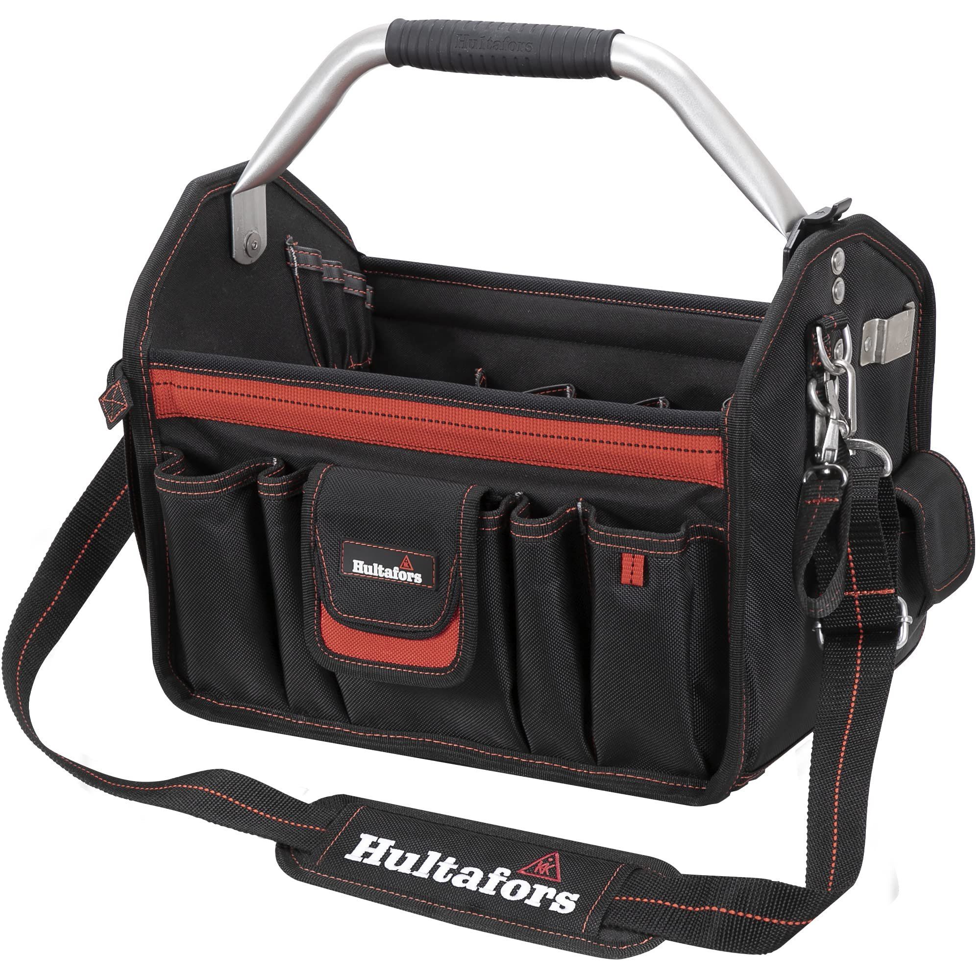 Hultafors Work Gear HT5587 Open-Top Tool Carrier - Black by Hultafors - Refurbished - Premium condition - US$104.04