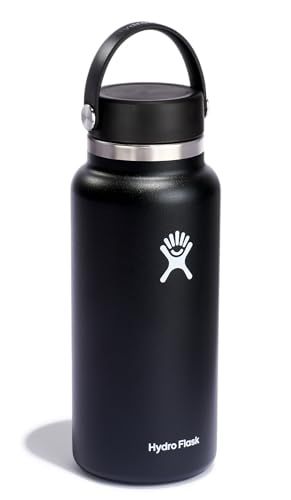 Hydro Flask Wide Mouth Vacuum Insulated Bottle 32oz. - Black by Hydro Flask - Image 2