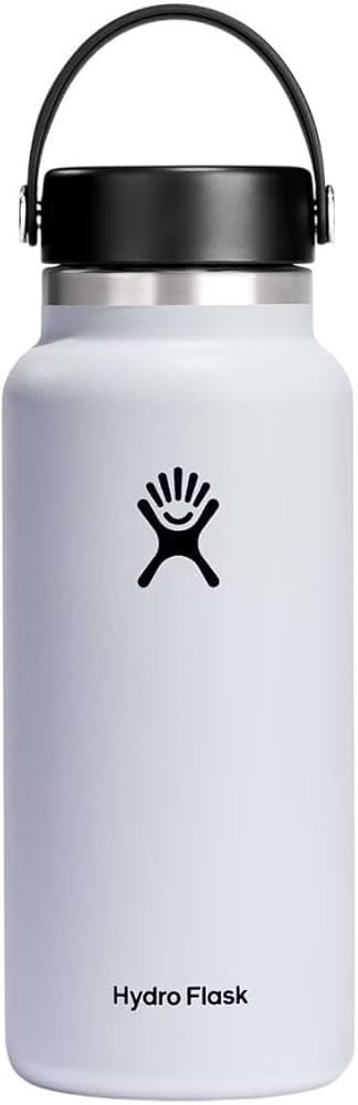 Hydro Flask Wide Mouth Vacuum Insulated Bottle 32oz. - White by Hydro Flask - Refurbished - Very Good condition - US$35.25