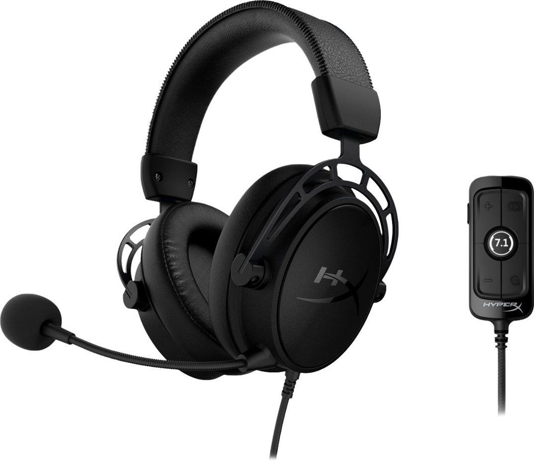HyperX Cloud Alpha S USB Gaming Headset - Black by HyperX - Refurbished - Very Good condition - Image 3