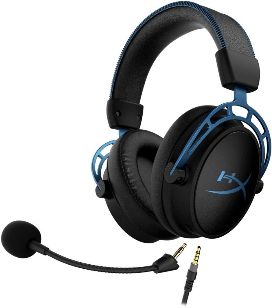 HyperX Cloud Alpha S USB Gaming Headset - Blue by HyperX - Image 2