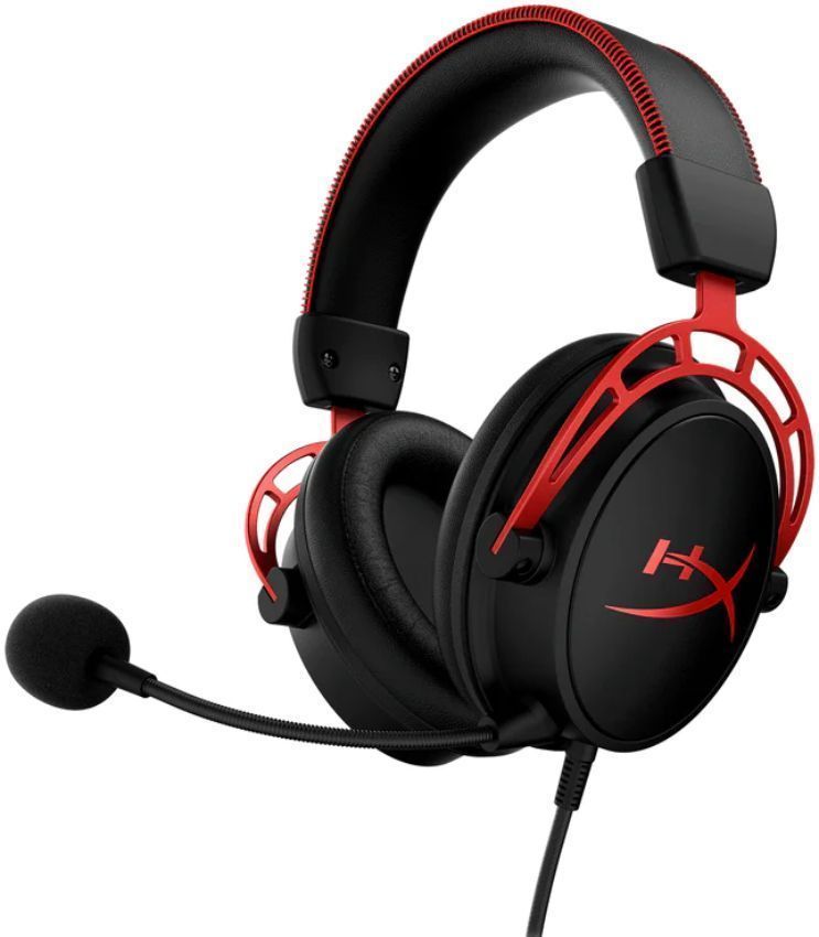 HyperX Cloud Alpha Wired Gaming Headset - Black/Red by HyperX - Image 2