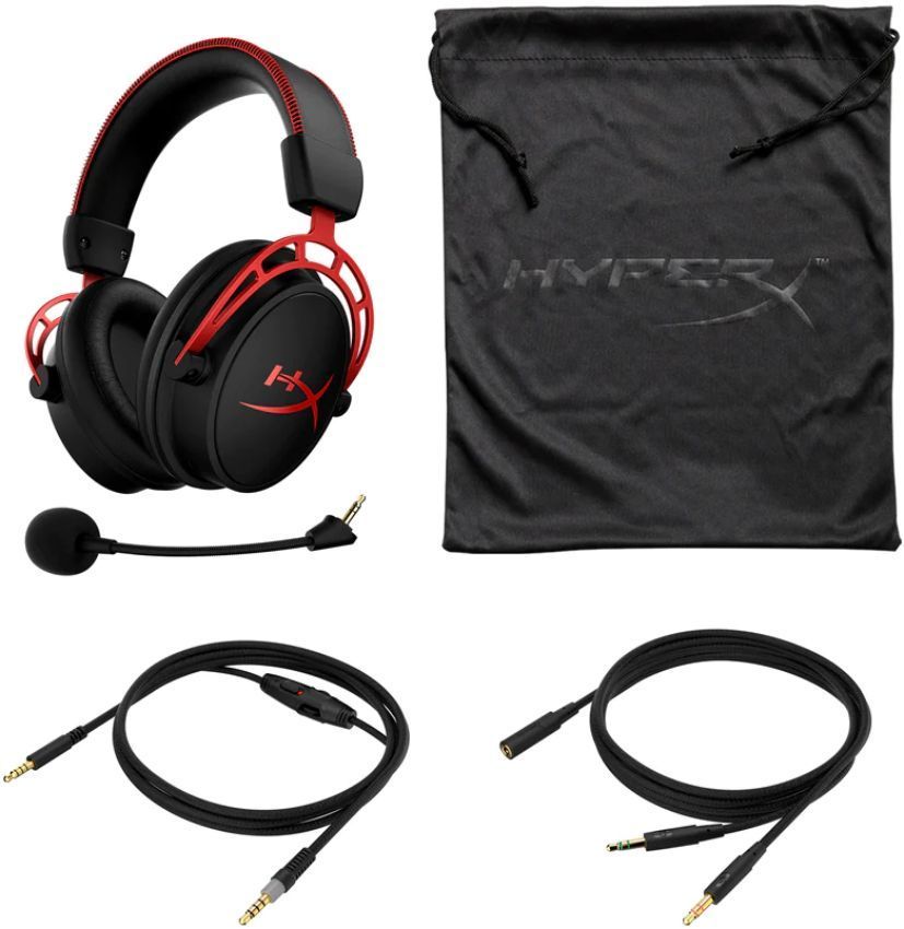 HyperX Cloud Alpha Wired Gaming Headset - Black/Red by HyperX - Image 6