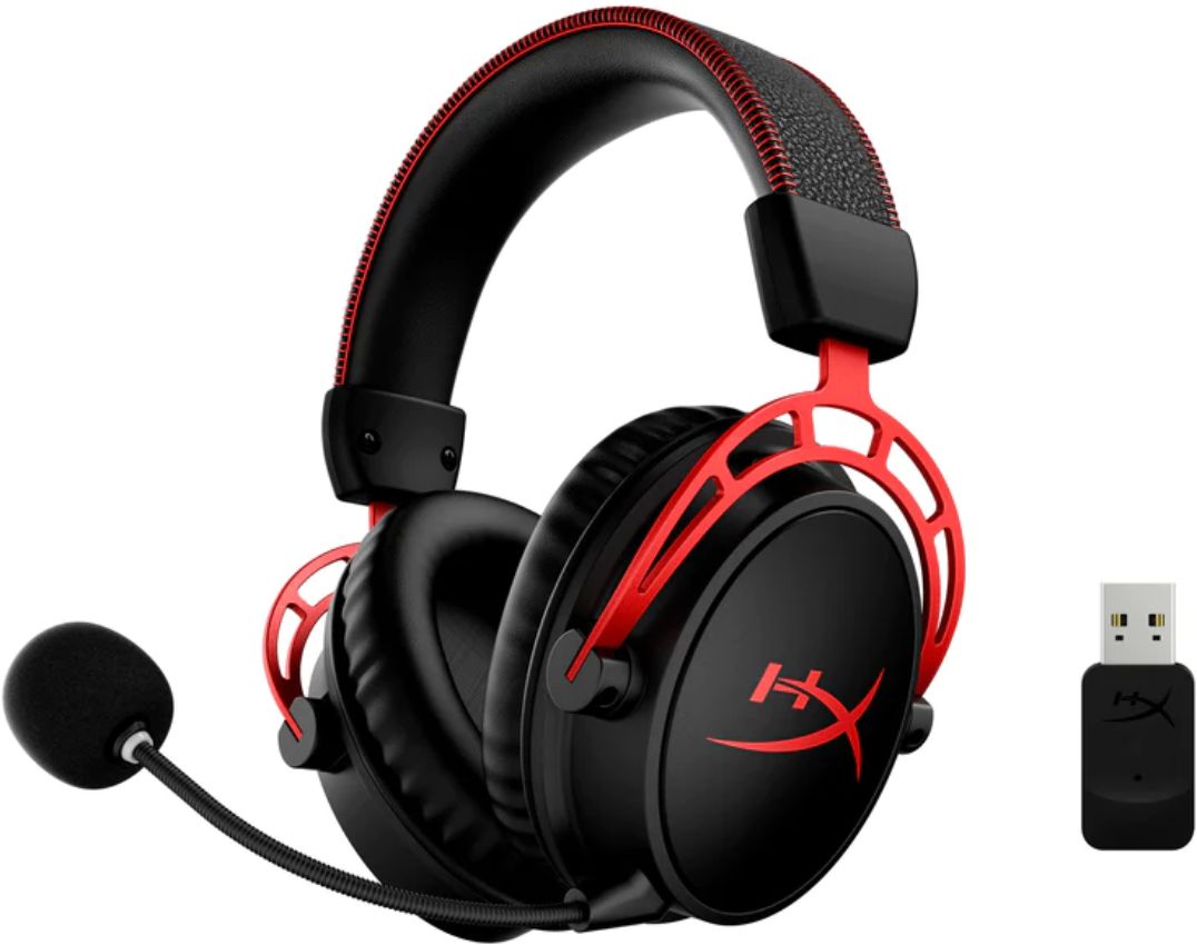 HyperX Cloud Alpha Wireless Gaming Headset - Black/Red by HyperX - Image 3