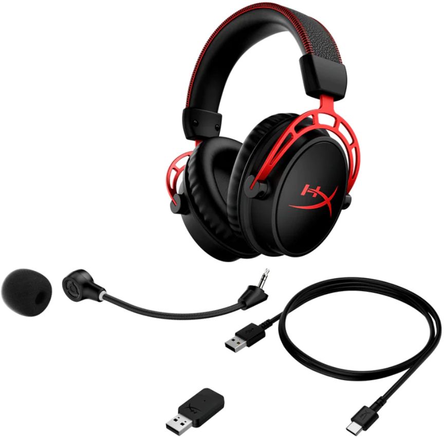 HyperX Cloud Alpha Wireless Gaming Headset - Black/Red by HyperX - Image 6