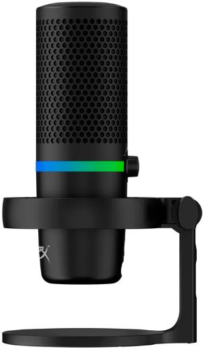 HyperX DuoCast RGB Lighting USB Microphone - Black by HyperX - Refurbished - Very Good condition - Image 2