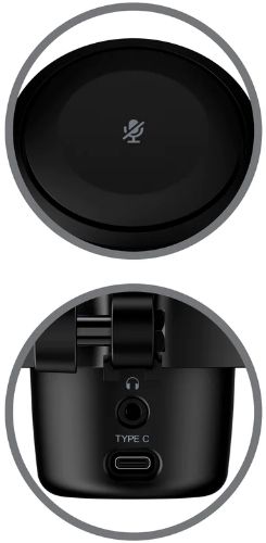 HyperX DuoCast RGB Lighting USB Microphone - Black by HyperX - Refurbished - Very Good condition - Image 4