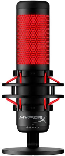 HyperX QuadCast USB Condenser Gaming Microphone - Black by HyperX - Refurbished - Like New condition - US$151.98