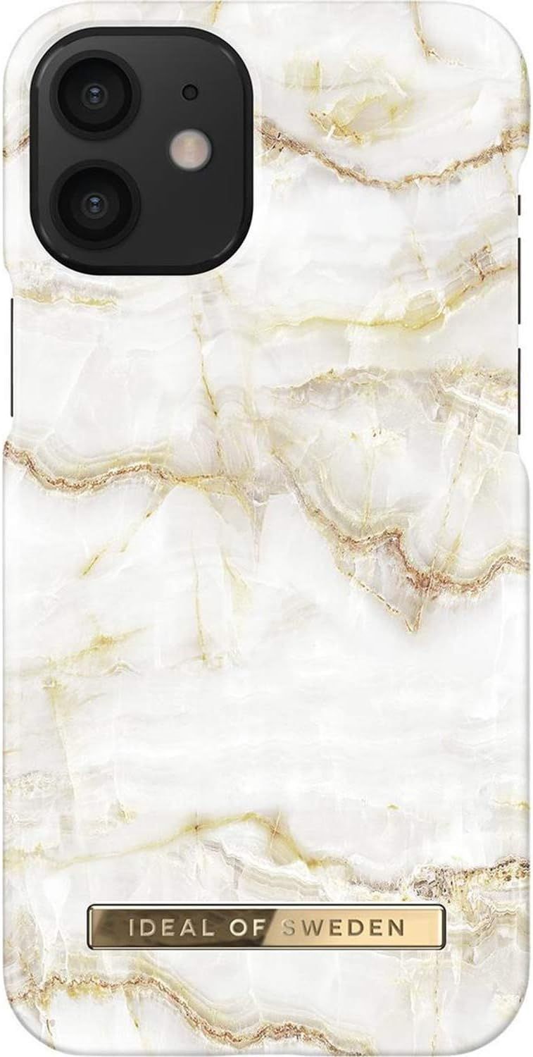 iDeal of Sweden Fashion Phone Case for iPhone 12 mini - Golden Pearl Marble by iDeal of Sweden - Refurbished - Brand New condition - US$8.78