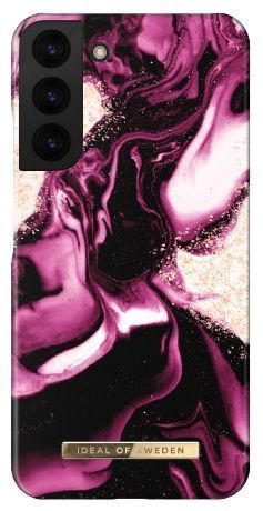 iDeal of Sweden Fashion Phone Case for Samsung Galaxy S22+ - Golden Ruby Marble by iDeal of Sweden - Refurbished - Brand New condition - US$10.08