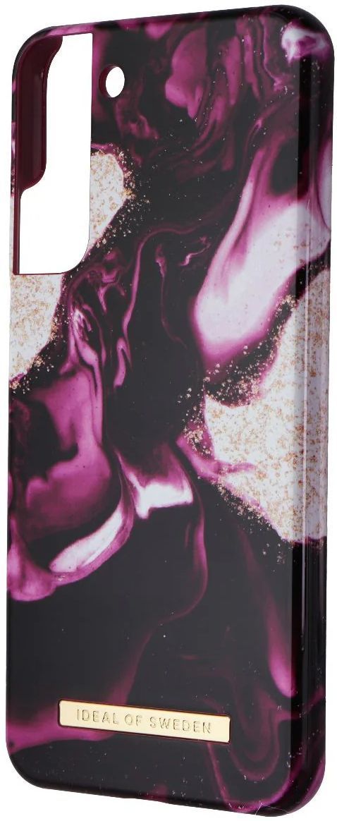 iDeal of Sweden Fashion Phone Case for Samsung Galaxy S22+ - Golden Ruby Marble by iDeal of Sweden - Refurbished - Brand New condition - Image 3