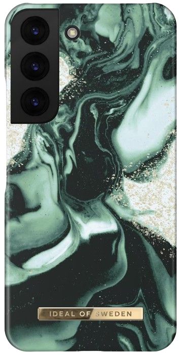 iDeal of Sweden Printed Phone Case for Galaxy S22 - Golden Olive Marble by iDeal of Sweden - Refurbished - Brand New condition - US$14.42
