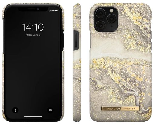 iDeal of Sweden Printed Phone Case for iPhone 11 Pro Max - Sparkle Greige Marble by iDeal of Sweden - Refurbished - Brand New condition - Image 2