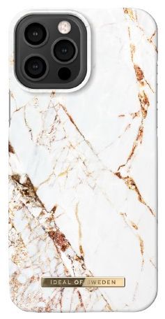 iDeal of Sweden Printed Phone Case for iPhone 12 Pro Max - Carrara Gold by iDeal of Sweden - Refurbished - Brand New condition - US$10.43