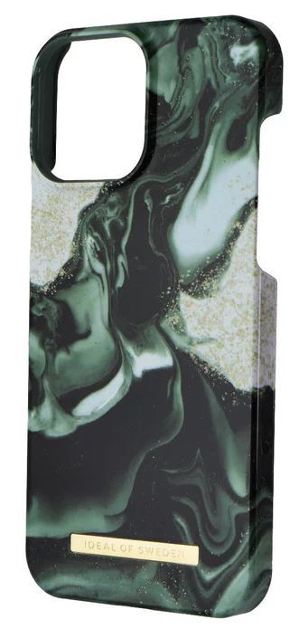 iDeal of Sweden Printed Phone Case for iPhone 13 Pro Max - Golden Olive Marble by iDeal of Sweden - Refurbished - Brand New condition - Image 2