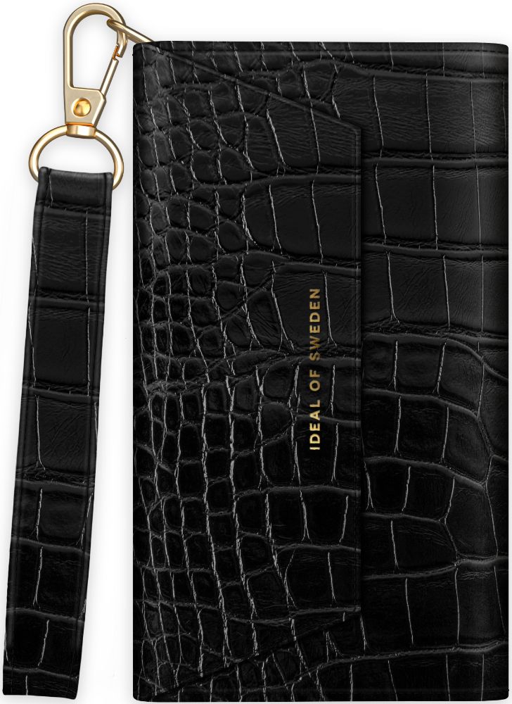iDeal of Sweden Signature Clutch Phone Case for Apple iPhone 12 Pro Max - Jet Black Croco by iDeal of Sweden - Refurbished - Brand New condition - US$13.93