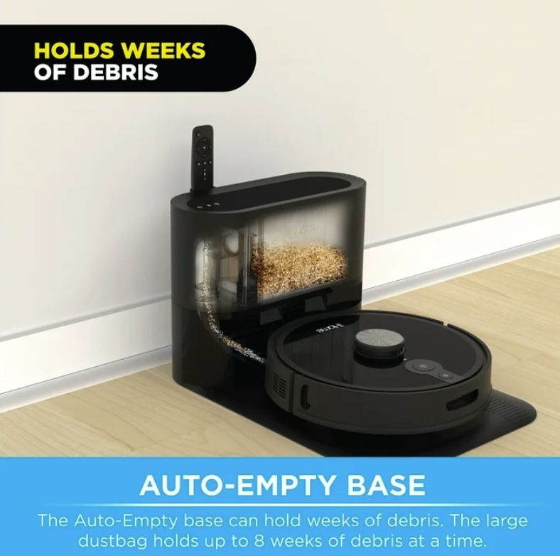 iHome Autovac Nova S1 Pro Robot Vacuum - Black by iHome - Refurbished - Like New condition - Image 3