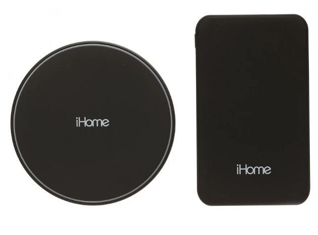 iHome Rainbow 2-in-1 Ultra Slim Charging Bundle - Black by iHome - Refurbished - Brand New condition - US$50.98