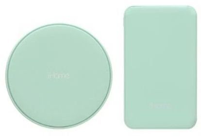 iHome Rainbow 2-in-1 Ultra Slim Charging Bundle - Neo Mint by iHome - Refurbished - Brand New condition - US$19.94