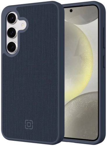 Incipio cru. Protective Phone Case for Galaxy S24 - Navy Canvas by Incipio - Refurbished - Brand New condition - US$12.64