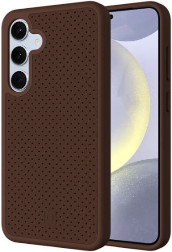 Incipio cru. Protective Phone Case for Galaxy S24+ - Brown Leather by Incipio - Refurbished - Brand New condition - US$26.93