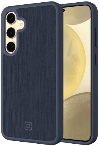 Incipio cru. Protective Phone Case for Galaxy S24+ - Navy Canvas by Incipio - Refurbished - Brand New condition - US$8.78