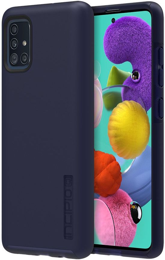 Incipio DualPro Dual Layer Phone Case for Samsung Galaxy A51 - Midnight Blue by Incipio - Refurbished - Brand New condition - US$8.73