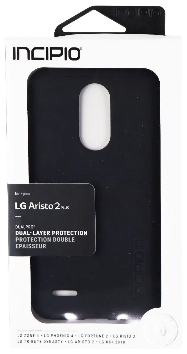 Incipio DualPro Dual Phone Layer Case for LG Tribute Dynasty - Black by Incipio - Refurbished - Brand New condition - Image 2
