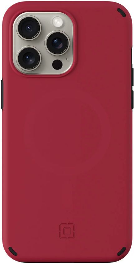 Incipio Duo MagSafe Phone Case for iPhone 15 Pro Max - Crimson/Black by Incipio - Refurbished - Brand New condition - Image 3