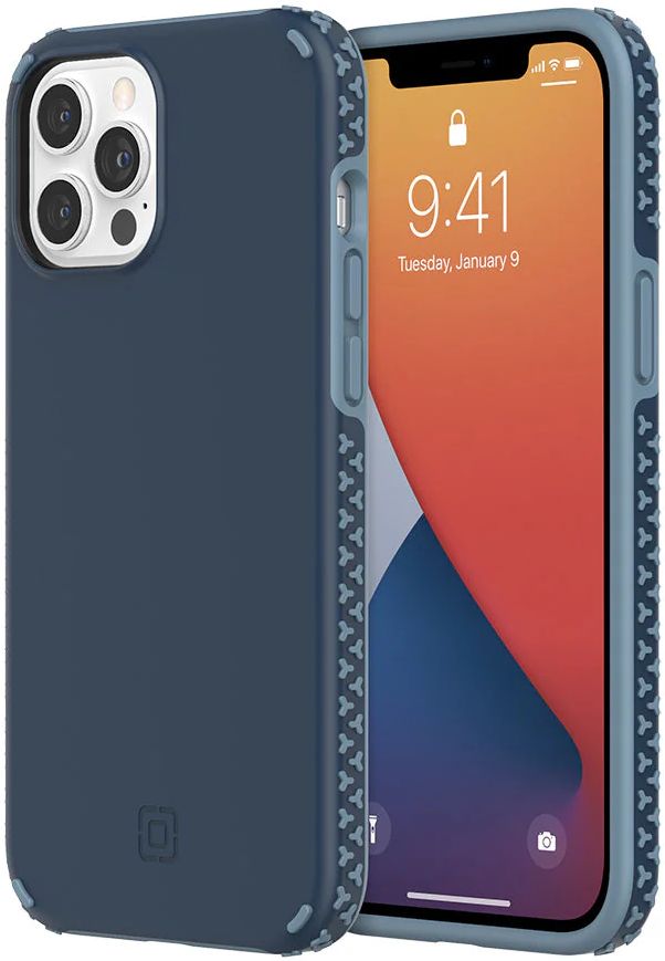 Incipio Grip Phone Case for iPhone 12 Pro Max - Insignia Blue by Incipio - Refurbished - Brand New condition - US$9.08