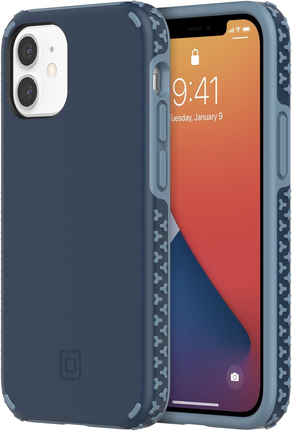 Incipio Grip Phone Case for iPhone 12 mini - Insignia Blue by Incipio - Refurbished - Brand New condition - US$8.78