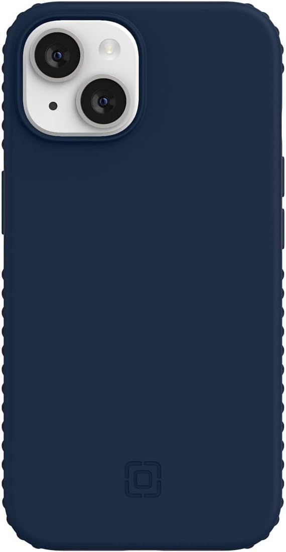 Incipio Grip Phone Case for iPhone 14 - Midnight Navy/Inkwell Blue by Incipio - Refurbished - Brand New condition - US$8.78