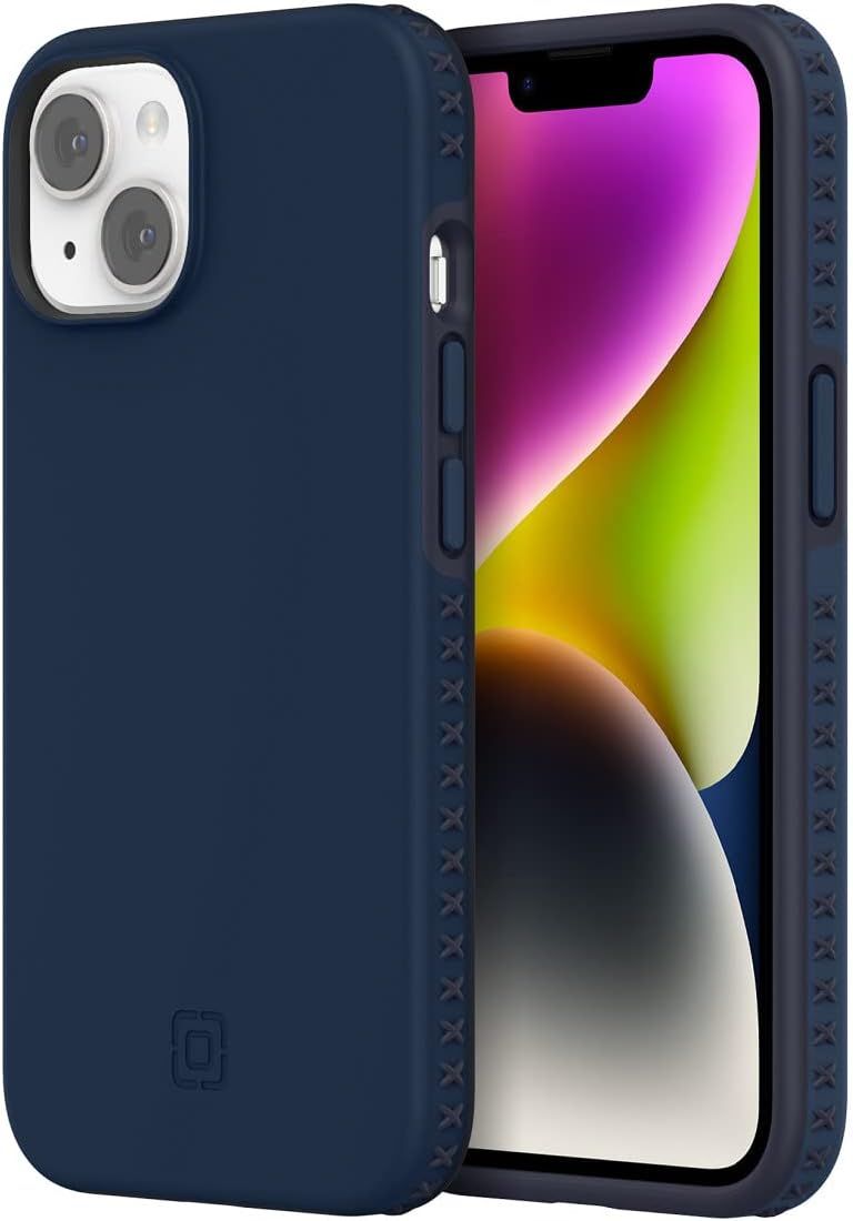 Incipio Grip Phone Case for iPhone 14 - Midnight Navy/Inkwell Blue by Incipio - Refurbished - Brand New condition - Image 2