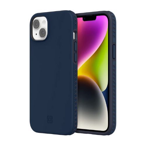 Incipio Grip Phone Case for iPhone 14 Plus - Midnight Navy/Inkwell Blue by Incipio - Refurbished - Brand New condition - Image 3
