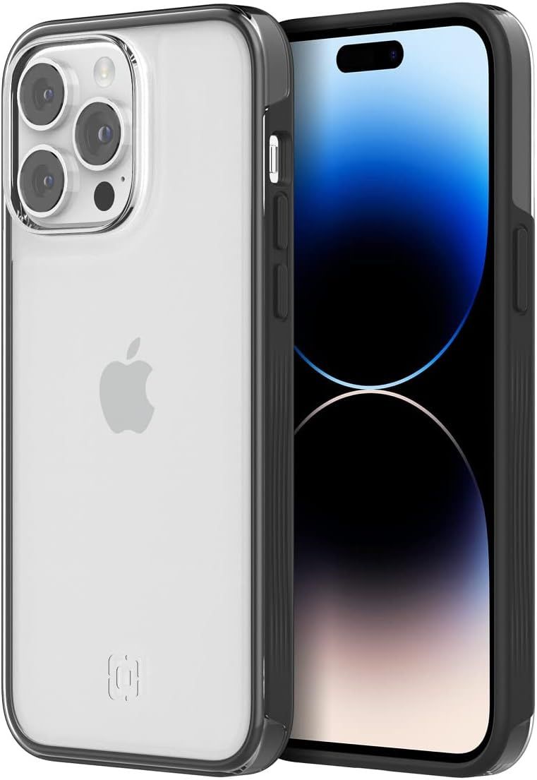 Incipio Organicore Clear Phone Case For iPhone 14 Pro - Charcoal by Incipio - Refurbished - Very Good condition - Image 2