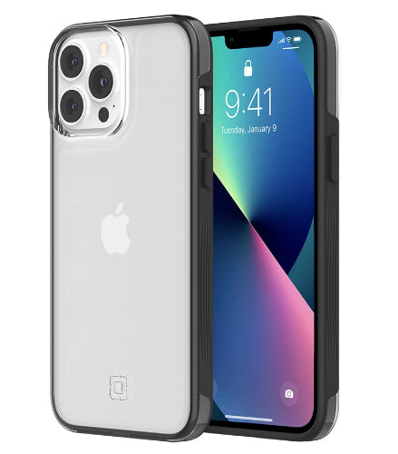 Incipio Organicore Clear Phone Case for iPhone 13 Pro Max - Charcoal by Incipio - Refurbished - Very Good condition - US$10.08