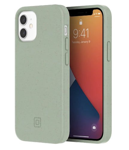 Incipio Organicore Phone Case for iPhone 12 mini - Eucalyptus by Incipio - Refurbished - Brand New condition - US$14.42