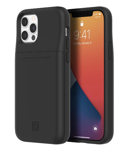 Incipio Stashback for iPhone 12 Pro Max - Jet Black by Incipio - Refurbished - Brand New condition - US$26.93