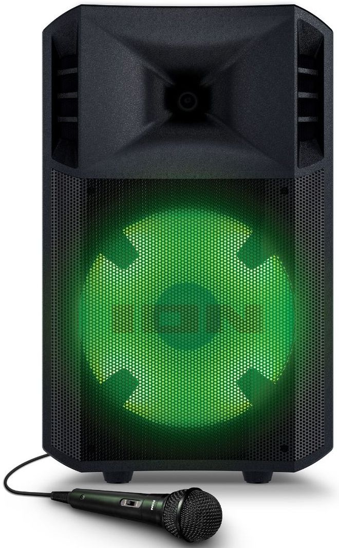 ION Audio Power Glow 300 Rechargeable Bluetooth Speaker System with LED Party Lights - Black by ION Audio - Refurbished - Premium condition - US$121.98