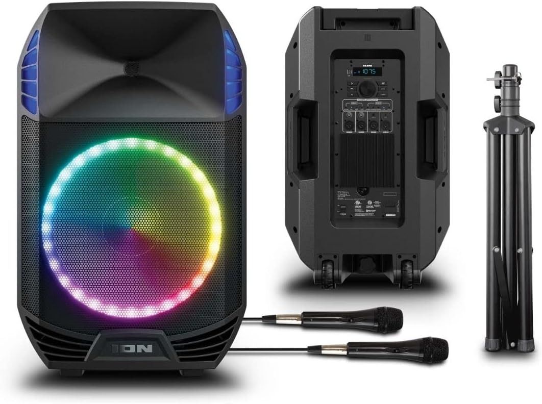 ION Audio Total PA Extreme High-Power Bluetooth Speaker System - Black by ION Audio - Refurbished - Premium condition - US$248.49