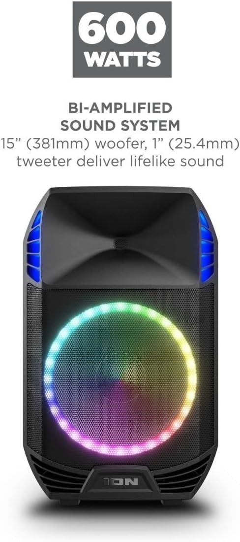 ION Audio Total PA Extreme High-Power Bluetooth Speaker System - Black by ION Audio - Image 2