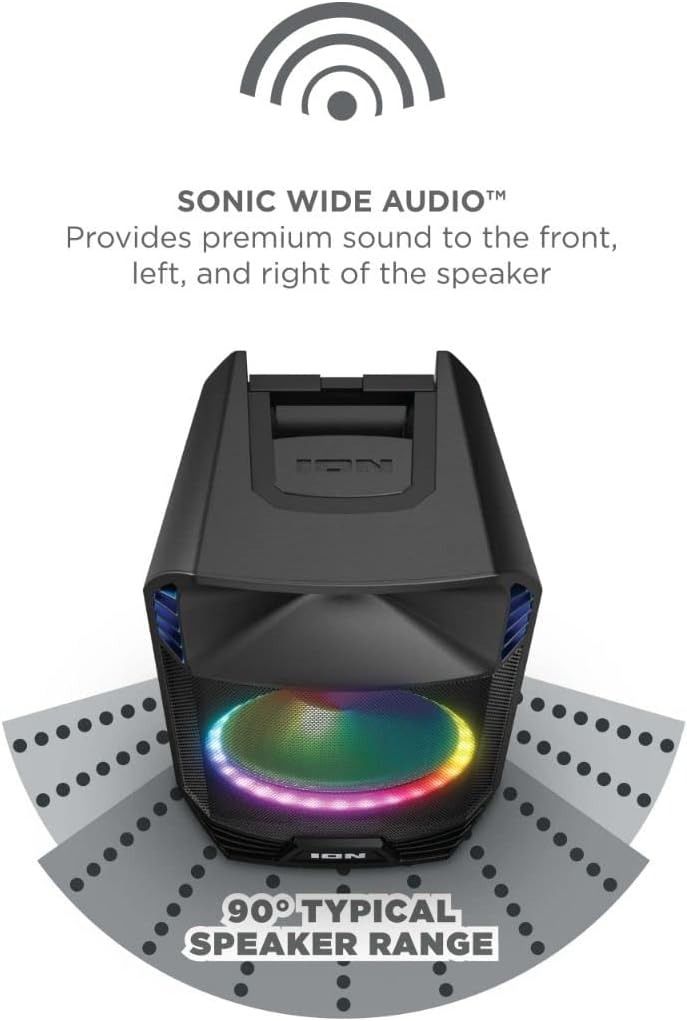 ION Audio Total PA Extreme High-Power Bluetooth Speaker System - Black by ION Audio - Image 3